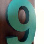 3D letter